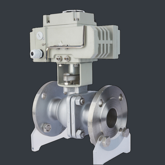 Q941F-16P Electric Flanged Ball Valve (304 SS)